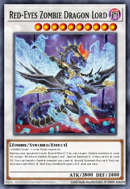 Red-Eyes Zombie Dragon Lord